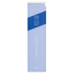 【 Pentel 飛龍 】2B柔色文具系列 自動鉛筆芯 0.5mm /個 C235P   -  多款可選