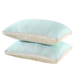 【三浦太郎】涼感豆豆6D透氣舒眠枕(枕頭/纖維枕/透氣枕/涼感枕/豆豆枕/安撫枕)(P8002), , large