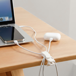【上手家居】日式電線固定器-3入組(集線器/電線收納/理線器/充電線收納/整線器), , large