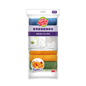 3M百利萬用超細纖維抹布8片裝