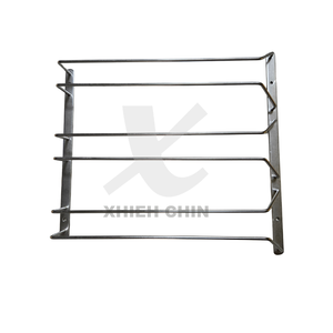 Three-row wine glass holder