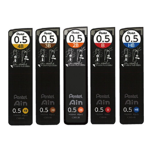 【 Pentel 飛龍 】Ain  自動鉛筆 筆芯 0.5mm  /個 C285  -  C285-HB