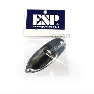 ESP JACK PLATE BK 吉他貝斯導線插座遮孔蓋【敦煌樂器】