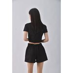 (S) 氣質黑色短褲二手衣, , large