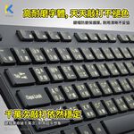 Ktnet S750 KTKBS750 薄膜式USB有線鍵盤 超薄靜音低鍵帽設計（黑 / 灰）, , large