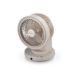 CHIMEI 9-inch 360&deg; Wide Angle 4D Oscillating Circulating Fan DF-09X1CM, , large