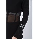 (S) 【安于晴Charlene私服】質感棉質露腰黑色洋裝二手衣, , large