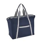 |快速出貨|Lesportsac E/W Everyday Tote 橫式日常托特包/ 滾邊深海藍, , large
