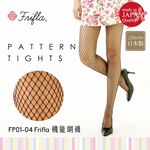 【M&M 日本製】FP01-04 Frifla 機能網襪, , large