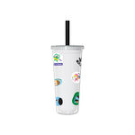 樂扣酷趣珍奶吸管隨行杯750ml, , large