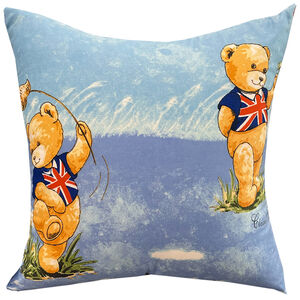 teddy throw pillow