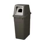 【this-this】日本RISU｜W&W系列 大開口/瓶罐分類垃圾桶 70L, , large
