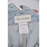 (S) the other韓牌高腰丹寧牛仔反摺藍色長褲二手衣, , large