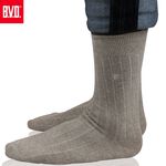 【BVD】素面直條男休閒襪-BN407 男襪 長襪 休閒襪, , large