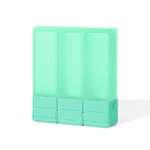 Suzzi CUBIC Travel Bottle - Blue - L 100ml - Three Piece Travel Set, , large