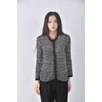 (M) 蕾絲黑色外套二手衣, , large