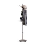 Korean super stable solid wood coat rack, , large