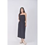(S) ob style質感棉質藍色長裙二手衣, , large