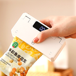 迷你手壓封口機【黑白2色】 封口11cm 迷你封口機 手壓熱封機 5檔可調 迷你熱封機 內藏開封刀 塑封機 封口機 封口器, , large
