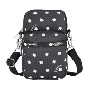LeSportsac MINI PHONE BAG 迷你手機斜背包-俏皮小雛菊