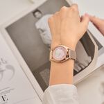 Relax Time wwiinngg 插畫家聯名花卉女錶-海棠輕夢/36mm 禮物 RT-106-02, , large