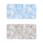 【Monster】 Soft Diatomaceous Earth Absorbent Soap Dish Mat – Misty Sakura Tales (19x10cm) – Glacier Blue, , large