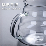 【GlassKing】GK-360 咖啡雲朵壺 手沖咖啡壺 耐熱直火壺 耐熱玻璃壺 泡茶壺 分享壺 下接壺, , large