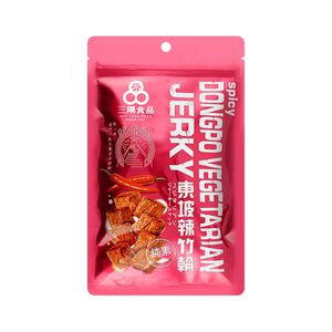 spicy dongpo vegetarian jerky