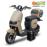 【向銓】JiLong 微型電動二輪車/電動自行車PEG-070/可愛馬 CHT-038 (16Ah鋰電池版/電動自行車)(奶茶棕), , large