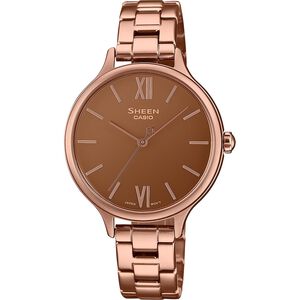 CASIO 卡西歐 SHEEN 鏡面拋光女錶 SHE-4560PG-4A