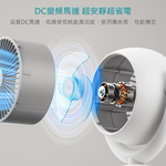 【Leo手機周邊專賣店】DIKE戴克 6吋自動擺頭USB充電式風扇 / DUF320WT, , large