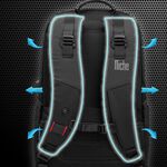 【Niche 樂奇】城市旅人巨爵座旅行後背包 N-19203 電腦包 手機包 3件組, , large