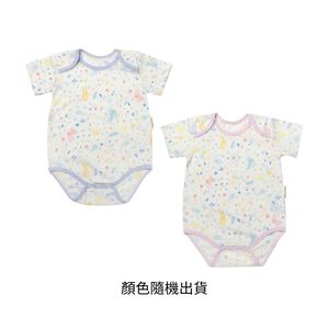 吸濕排汗嬰兒包屁衣-12個月(顏色隨機出貨)