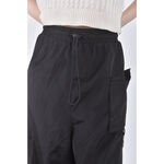 (4XL（含）以上) shein高腰質感黑色長褲二手衣, , large