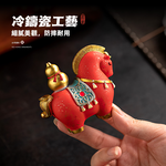 red-horse-ornament, , large