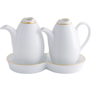 LEGLE - Ruyi Oil and Vinegar Bottle - All Gold