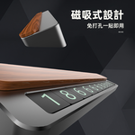 【上手家居】磁吸停車號碼牌 木蓋深灰(臨停號碼牌/電話號碼牌/停車牌/數字牌/臨時停車牌), , large