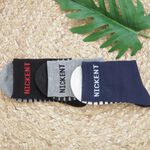 [Kaimei Cotton] 12 pairs of random excellent MIT Taiwan made combed cotton 2/2 pure cotton women's socks bottom stripe style, , large