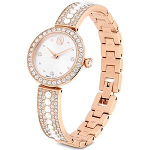SWAROVSKI 施華洛世奇 Matrix Pearl 水晶珍珠手鐲式手錶 女錶-29mm(5705406)