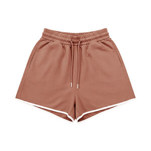 雲感輕棉短褲-粉橘M~XL