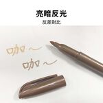 金屬筆 三色筆 記號筆 三入 馬克筆【 Ho覓好物】高光筆 筆記筆 簽到筆 油漆筆 金色筆 銀色筆 YHX2324, , large