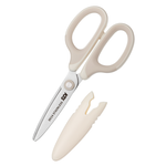 手牌SDI  5 1/4"滑利剪*省力兒童剪刀，135mm(0924C)*杏白, , large