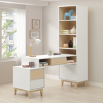 【唯熙傢俱】羅伊原木雙色2尺書櫃, , large