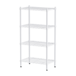 【Y HOUSE】60x45x120cm Lightweight Four-layer Iron Rack Iron Rack Shelf-Painted White, , large
