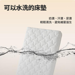 HABABY Huan'an Home Ergonomic Japanese Air Fiber Mattress (5cm Thick) 188*106 (for Baby Cribs) Washable Thick Mattress, , large