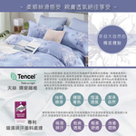 【多利寶寢具】Indian新科技天絲吸濕排汗雙人加大四件式床包兩用被組-香榭, , large