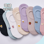 (多款)韓系刺繡隱形襪 台灣製隱形襪【ONEDER 旺達棉品】GK-AP101, , large