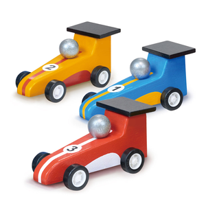 Mentari 迴力賽車組(木製玩具/玩具車)