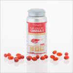 【Isbjorn挪威北極熊保健專家】挪威磷蝦油添加魚油膠囊三瓶加贈隨身小收納盒(3瓶共360顆), , large