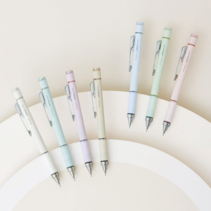 【TOMBOW】蜻蜓牌 MONO graph GRIP 自動鉛筆 0.5mm Grayish色系 /支 DPA-152E 淺藍色